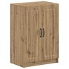 vidaXL Sko Skap UTRECHT 59,5 x 39,5 x 87 cm Konstruert tre Artisan eik