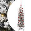 vidaXL Kunstig juletre gr&oslash;nn 120 cm PVC og st&aring;l og plast