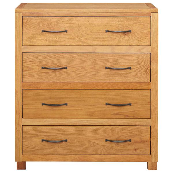 vidaXL Kabinett med skuff med lagring Brun Konstruert tre