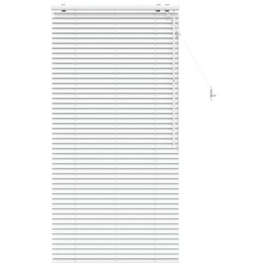 vidaXL Venetiansk persienne Hvit 75 x 160 cm 35 mm