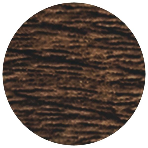 vidaXL Klebende skrue deksel 12 pcs Brun Eik &Oslash; 20 x 0,5 mm