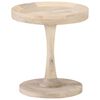 vidaXL Sidebord &Oslash;40x45 cm heltre mango