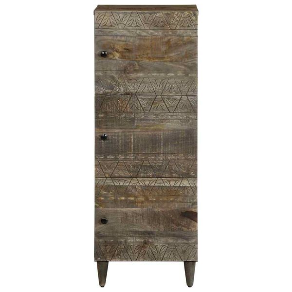 vidaXL Highboard 40x33x110 cm heltre mango
