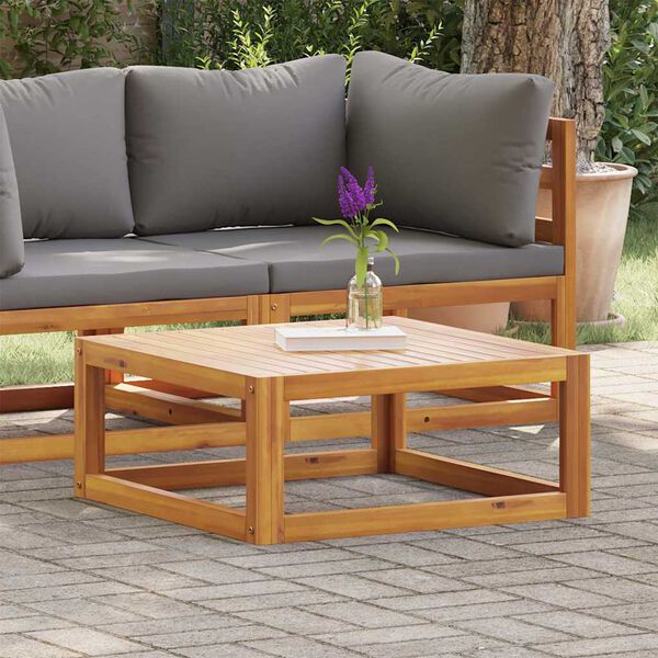 vidaXL Salongbord 68x68x29 cm heltre akasie