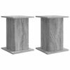 vidaXL Planteholder 2 stk. Gr&aring; sonoma 30,5 x 30 x 43 cm Konstruert tre