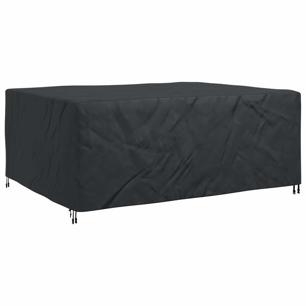 vidaXL M&oslash;belbeskyttelse Ensfarget Svart 220 x 190 x 85 cm 420D