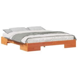 vidaXL Sengestamme Brun 200 x 200 cm
