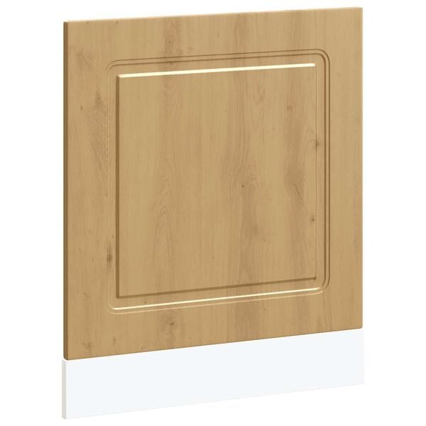 vidaXL Oppvaskmaskin panel artisan eik 60x1,5x57 cm konstruert tre