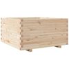 vidaXL Plantekasse 90x90x49,5 cm heltre furu