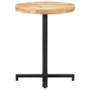 vidaXL Bistrobord rundt Ø60x75 cm grovt mangotre