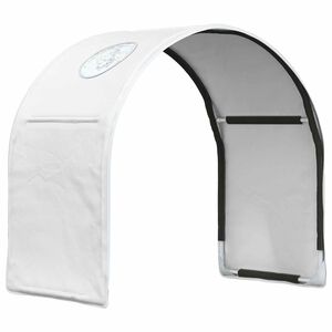 vidaXL Sengtunnel for barneseng 2 stk. Hvit Polyester