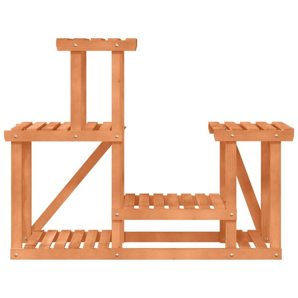 vidaXL Blomsterstativ 90x25x73,5 cm heltre gran