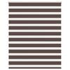 vidaXL Sebragardin 140,9x175 cm Stoffbredde 136,7 cm kaffe