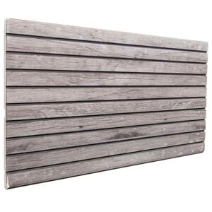 vidaXL Veggpaneler 5 pcs Gr&aring; 100 x 50 cm EPS Skum