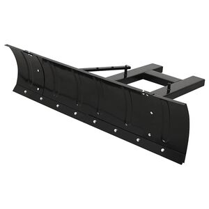 vidaXL Sn&oslash;plog for gaffeltruck 150x38 cm svart