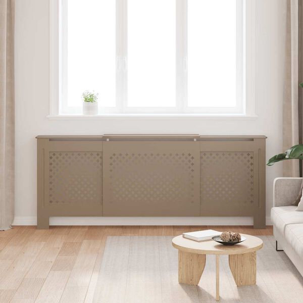 vidaXL Radiatordeksel MDF 205 cm