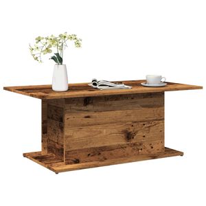 vidaXL Salongbord gammelt tre 102x55,5x40 cm konstruert tre