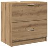 vidaXL Baderomsskap Artisan Eik 59 x 37 x 59 cm Konstruert tre