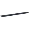 vidaXL Vinduskarmer Anthracitt med trestruktur 140 x 15 x 4,5 cm PVC
