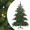 vidaXL Kunstig sammensatt juletre gr&oslash;nn 150 cm PVC og st&aring;l
