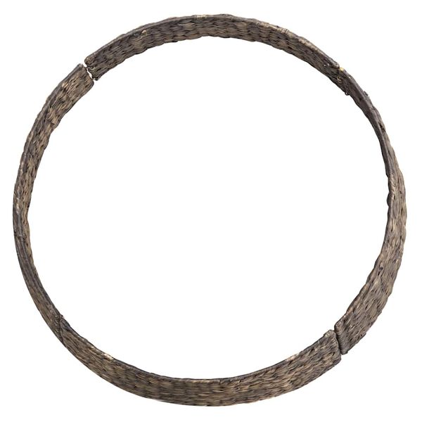 vidaXL Juletræring Svart 105 x 105 x 28 cm Vannhyasint