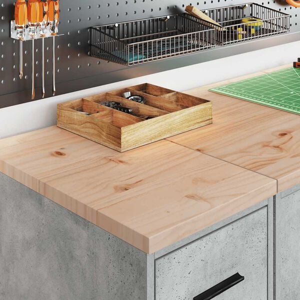 vidaXL Garasjeskap 2 stk betonggr&aring; konstruert tre