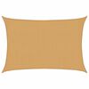 vidaXL Solseil 160 g/m&sup2; rektangul&aelig;r sand 2x2,5 m HDPE