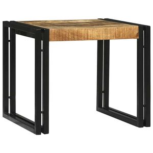 vidaXL Kaffebord 2 pcs Brun 48 x 40 x 40 cm Massiv mango tre