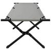 vidaXL Sammenleggbar camping seng Grå 193 x 69 x 45 cm Oxford-stoff