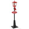 Julegatelampe med julenisse 180 cm LED