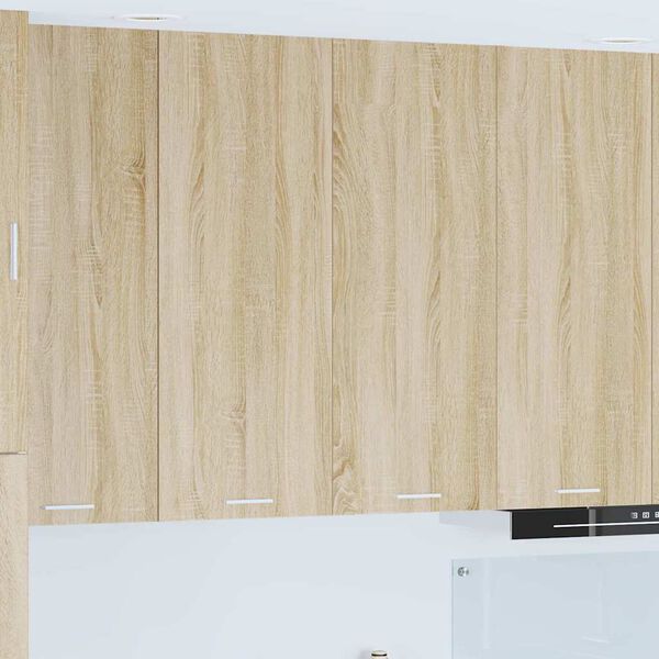 vidaXL Hengende skap Sonoma eik 80 x 31 x 100 cm Konstruert tre