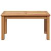 vidaXL Kaffebord Brun 70 x 40 x 36 cm Heltre teak