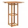 vidaXL Bistrobord 75x75x110 cm heltre akasie