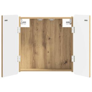 vidaXL Dartbrettskap ZWOLLE Artisan eik 52,5 x 10,5 x 57,5 cm