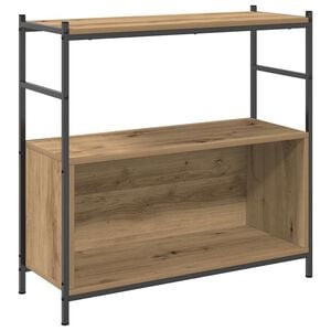 vidaXL Bokhylle 80 x 30 x 78,5 cm Konstruert tre Artisan Eik
