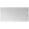 vidaXL Baderomsspeil med LED 40x20 cm