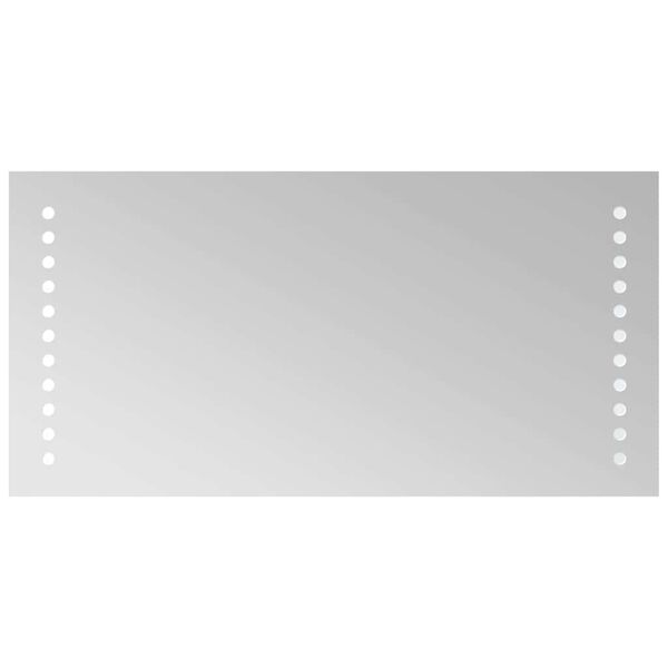 vidaXL Baderomsspeil med LED 40x20 cm