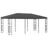 vidaXL Paviljong 3x6 m antrasitt stoff