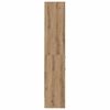 vidaXL Bokskap artisan eik 40 x 35 x 180 cm Konstruert tre
