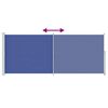 vidaXL Uttrekkbar sidemarkise 200x500 cm bl&aring;