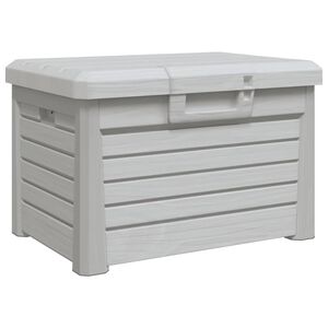 vidaXL Putekasse gr&aring; 73x50,5x46,5 cm polypropylen