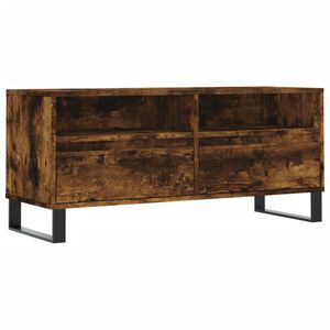 vidaXL TV-benk r&oslash;kt eik 100x34,5x44,5 cm konstruert tre