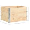vidaXL Pallekarmer 3 stk 100x100 cm heltre furu