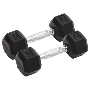 vidaXL Manualer 2 stk 5 kg totalt st&oslash;pejern