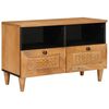 vidaXL TV Enheter med skuff Lys Brun 70 x 33 x 46 cm Konstruert tre