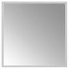 vidaXL Baderomsspeil med LED 50x50 cm