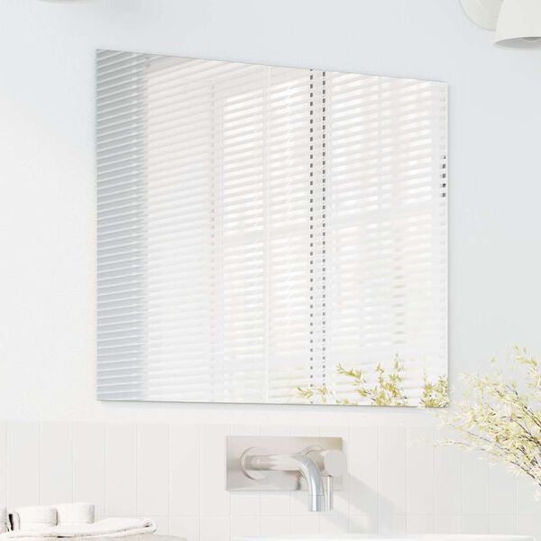 vidaXL Veggspeil Rektangul&aelig;r 50 x 60 cm herdet glass