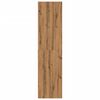 vidaXL Garderobe artisan eik 80x50x200 cm konstruert tre