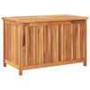 vidaXL Putekasse 90x50x58 cm heltre teak