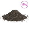 vidaXL Basaltgrus 10 kg svart 3-5 mm